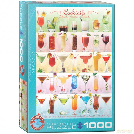 EUROGRAPHICS 1000 el. Koktajle 6000-0588 [PUZZLE]