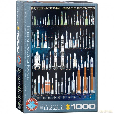 EUROGRAPHICS 1000 el. Międzynarodowe skały kosmiczne 6000-1015 [PUZZLE]