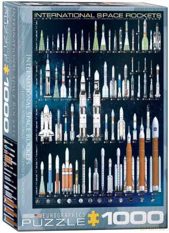 EUROGRAPHICS 1000 el. Międzynarodowe skały kosmiczne 6000-1015 [PUZZLE]