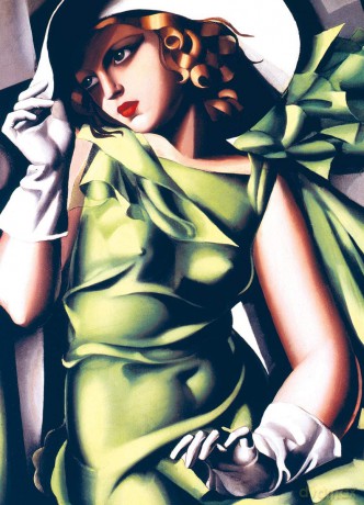 EUROGRAPHICS 1000 el. Młoda dziewczyna, Tamara de Lempicka 6000-1058 [PUZZLE]