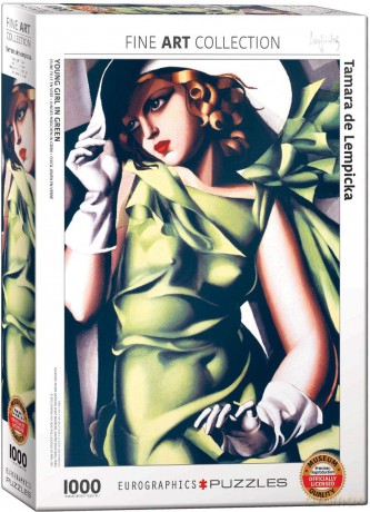EUROGRAPHICS 1000 el. Młoda dziewczyna, Tamara de Lempicka 6000-1058 [PUZZLE]