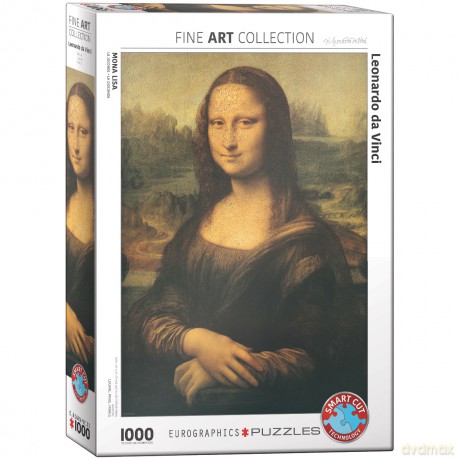 EUROGRAPHICS 1000 el. Mona Lisa, Leoanardo da Vinci 6000-1203 [PUZZLE]