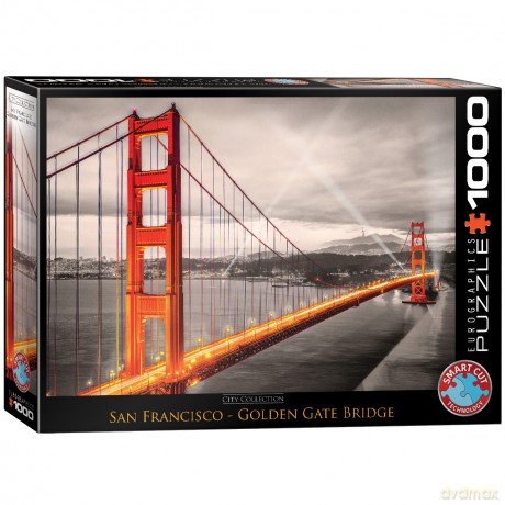 EUROGRAPHICS 1000 el. Most Golden Gate 6000-0663 [PUZZLE]