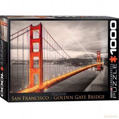 EUROGRAPHICS 1000 el. Most Golden Gate 6000-0663 [PUZZLE]