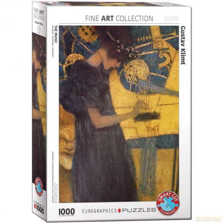 EUROGRAPHICS 1000 el. Muzyka, Gustacv Klimt 6000-1991 [PUZZLE]