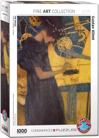 EUROGRAPHICS 1000 el. Muzyka, Gustacv Klimt 6000-1991 [PUZZLE]
