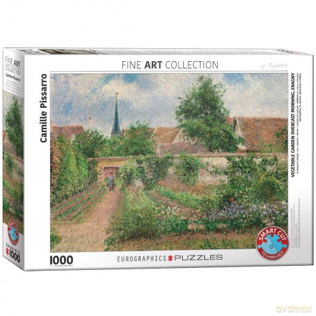 EUROGRAPHICS 1000 el. Ogród warzywny, Camille Pissarro 6000-0825 [PUZZLE]