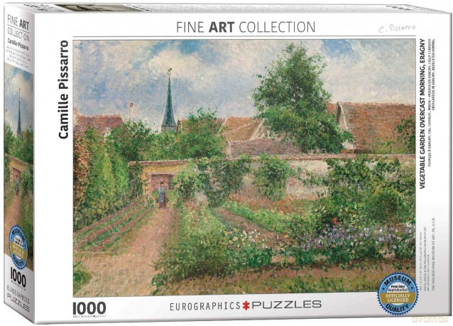 EUROGRAPHICS 1000 el. Ogród warzywny, Camille Pissarro 6000-0825 [PUZZLE]