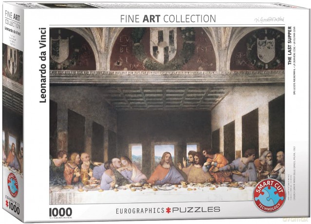 EUROGRAPHICS 1000 el. Ostatnia Wieczerza, Leonardo da Vinci 6000-1320 [PUZZLE]