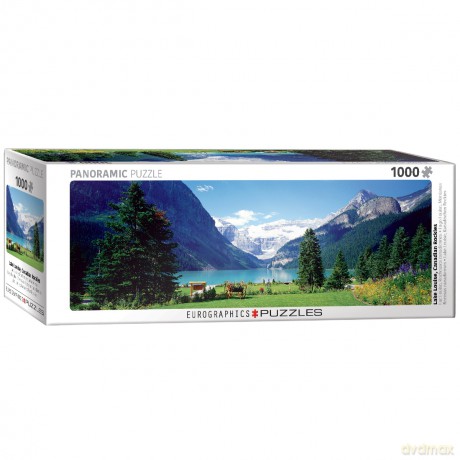 EUROGRAPHICS 1000 el. panoramiczne Lake Louise Canadian Rockie 6010-1456 [PUZZLE]