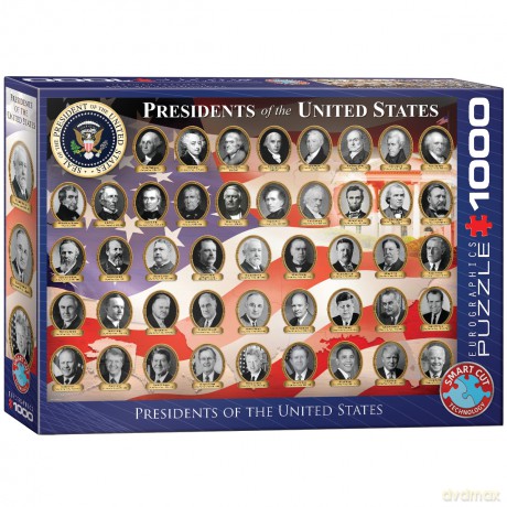 EUROGRAPHICS 1000 el. Prezydenci USA 6000-1432 [PUZZLE]