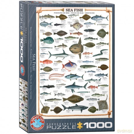 EUROGRAPHICS 1000 el. Ryba morska 6000-0313 [PUZZLE]