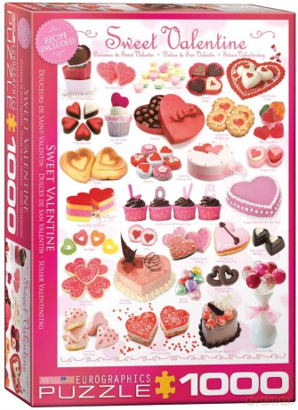EUROGRAPHICS 1000 el. Słodka walentynka 6000-0431 [PUZZLE]