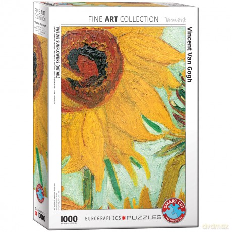 EUROGRAPHICS 1000 el. Słonecznik, Vincent van Gogh 6000-5429 [PUZZLE]