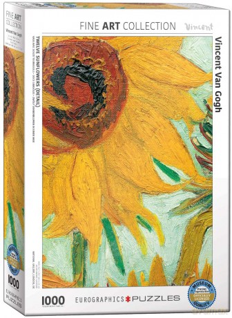 EUROGRAPHICS 1000 el. Słonecznik, Vincent van Gogh 6000-5429 [PUZZLE]