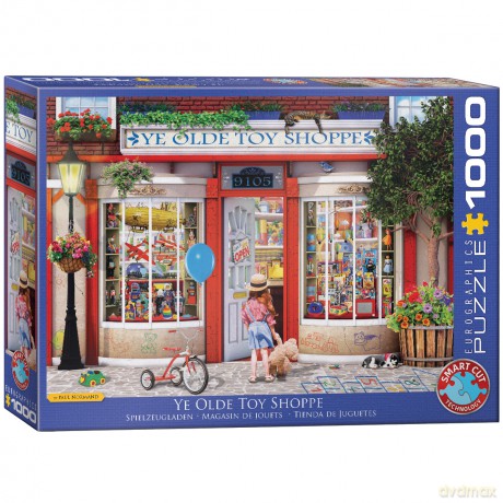 EUROGRAPHICS 1000 el. Stary sklep z zabawkami, Paul N 6000-5406 [PUZZLE]