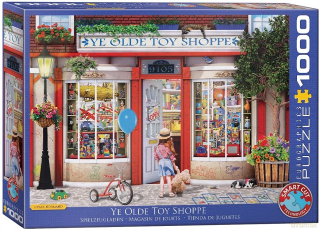 EUROGRAPHICS 1000 el. Stary sklep z zabawkami, Paul N 6000-5406 [PUZZLE]