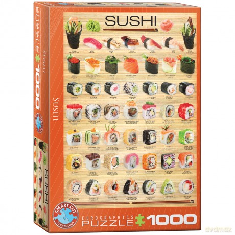 EUROGRAPHICS 1000 el. Sushi 6000-0597 [PUZZLE]