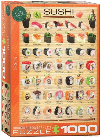EUROGRAPHICS 1000 el. Sushi 6000-0597 [PUZZLE]