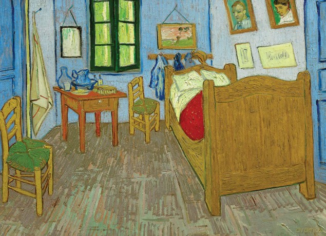 EUROGRAPHICS 1000 el. Sypialnia w Arles, Vincent van Gogh 6000-0838 [PUZZLE]