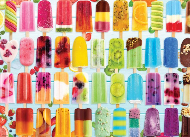 EUROGRAPHICS 1000 el. Tęczowe lody na patyku 6000-5622 [PUZZLE]
