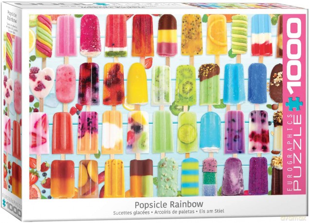 EUROGRAPHICS 1000 el. Tęczowe lody na patyku 6000-5622 [PUZZLE]