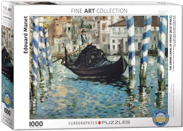 EUROGRAPHICS 1000 el. The Grand Canal Wenecja 6000-0828 [PUZZLE]