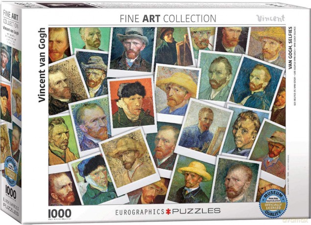 EUROGRAPHICS 1000 el. Van Gogh Selfiies 6000-5308 [PUZZLE]