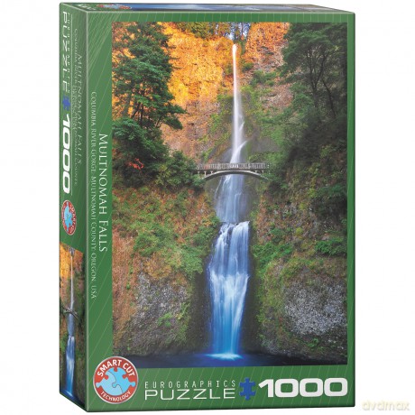 EUROGRAPHICS 1000 el. Wodospady Multnomah Oregon 6000-0546 [PUZZLE]