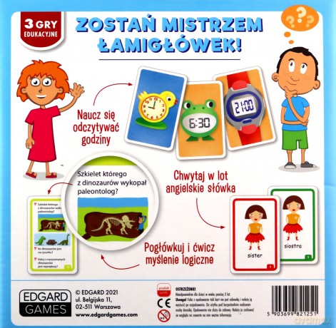 Gry i zabawy przedszkolaka Edgard Games