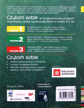 Historie spod podłogi. Dom (Tom 1) Czytam sobie. Poziom 1 - Justyna Bednarek [KSIĄŻKA]
