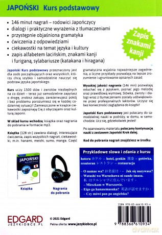 Japoński. Kurs podstawowy [KSIĄŻKA]