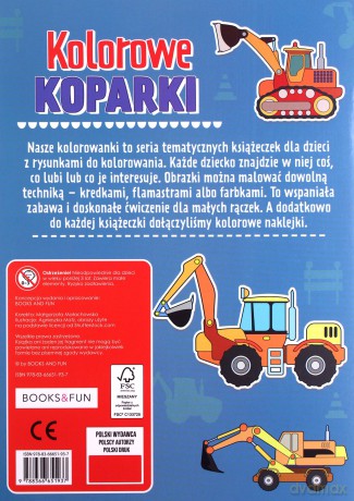 Kolorowe koparki [KSIĄŻKA]