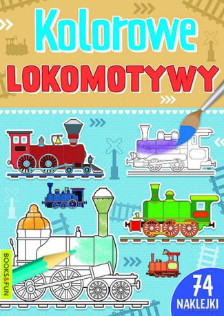 Kolorowe lokomotywy [KSIĄŻKA]
