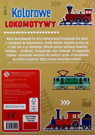 Kolorowe lokomotywy [KSIĄŻKA]