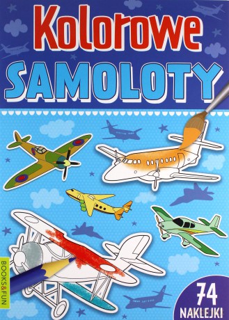 Kolorowe samoloty [KSIĄŻKA]