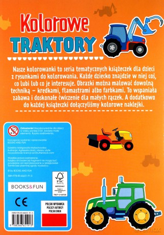 Kolorowe traktory [KSIĄŻKA]