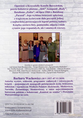 Krzysztof Kamil Baczyński. Pomnik z płomienia - Barbara Wachowicz [KSIĄŻKA]