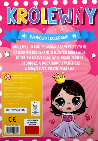 Księżniczki. Bajkowo kolorowo [KSIĄŻKA]