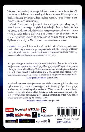 Opcja Maryi. Boża odpowiedź na kryzys cywilizacji - Carrie Gress [KSIĄŻKA]