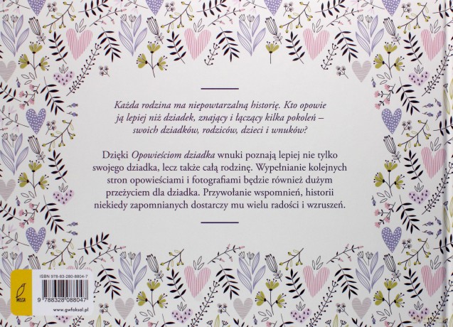 Opowieści dziadka. Historie rodzinne dla wnuków [KSIĄŻKA]