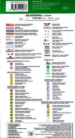 Pomorskie. Podróżownik 1:250000. Plastik [KSIĄŻKA]