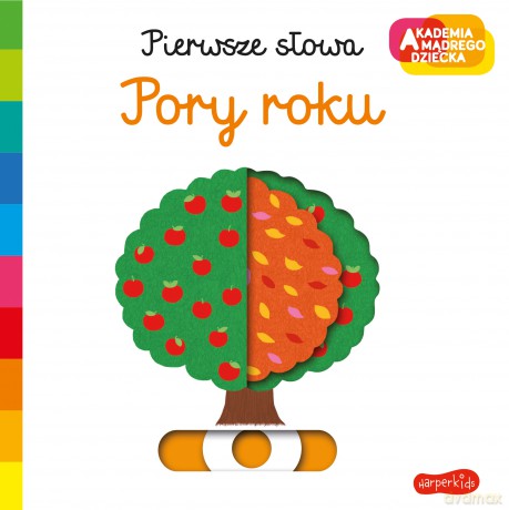 Pory roku. Akademia mądrego dziecka. Pierwsze słowa - Nathalie Choux [KSIĄŻKA]