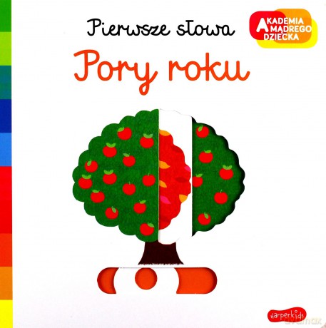 Pory roku. Akademia mądrego dziecka. Pierwsze słowa - Nathalie Choux [KSIĄŻKA]