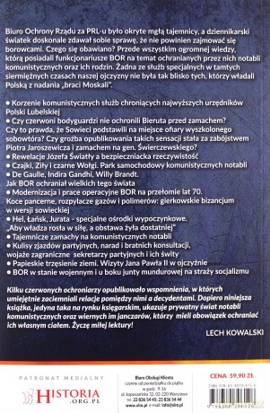 Tajna historia Biura Ochrony Rządu - Lech Kowalski [KSIĄŻKA]