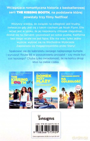 The Kissing Booth. Za kółkiem przez Stany - Beth Reekles [KSIĄŻKA]