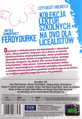 Ferdydurke (Kolekcja lektur szkolnych) [DVD]