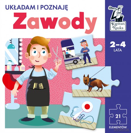 Układam i poznaję Zawody Kapitan Nauka [PUZZLE]