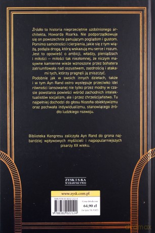 Źródło - Ayn Rand [KSIĄŻKA]
