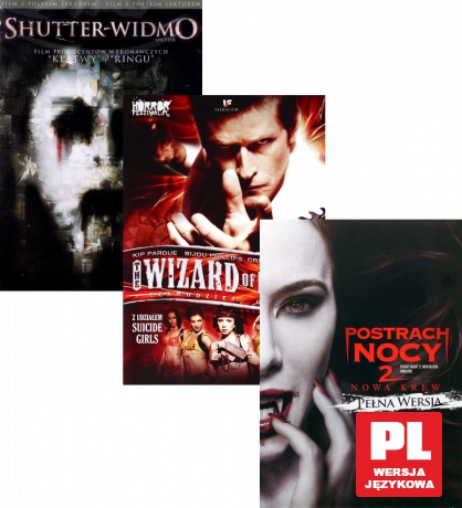 3xHorror Kolekcja [3DVD]